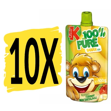 10x KUBU PURE 100.GR BANAN