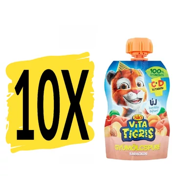 10x SIO VITATIGRIS GYUMOLCSPURE 90.GR 100% BARACK