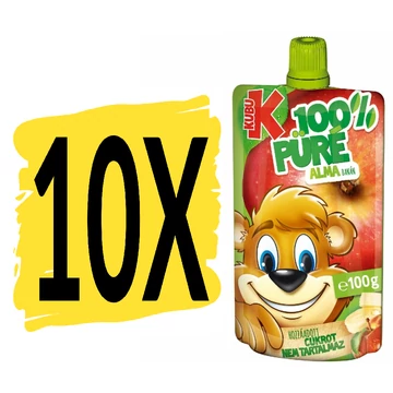 10x KUBU PURE 100.GR ALMA-BANAN