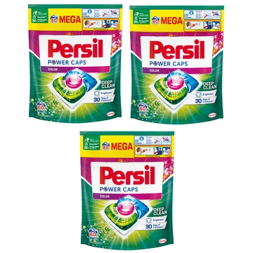 3x Persil Power Caps Color Mosókapszula 60 db  (Bármelyik más akciós kapszulával variálható, kérem üzenetben jelezze)