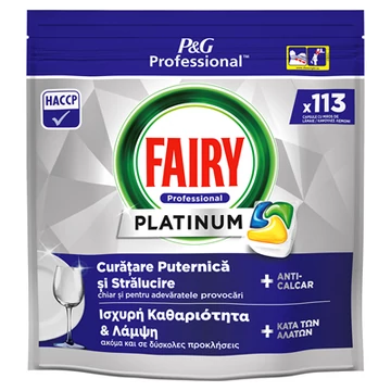 Fairy Platinum Mosogatógép Tabletta 113 darab