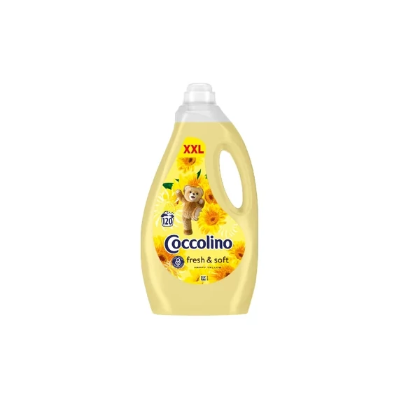 COCCOLINO ÖBLITŐ KONCETRÁTUM 3.L HAPPY YELLOW 120 MOSÁS